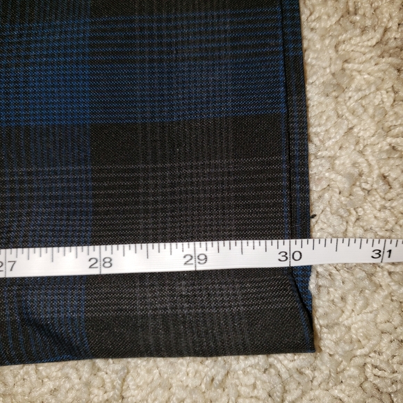 Izod Plaid Dress Pants Performance Size 36